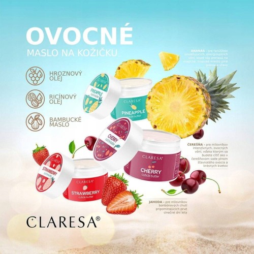 Claresa MASEŁKO DO SKÓREK paznokci PINEAPPLE 13g