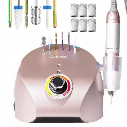 Frezarka Do Paznokci Super Mocna 65W Profesjonalna Clavier