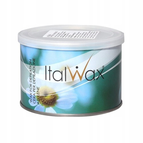 Italwax wosk azulenowy puszka , depilacja paskami 400ml