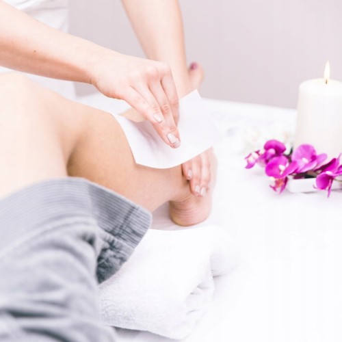 Italwax wosk azulenowy puszka , depilacja paskami 400ml