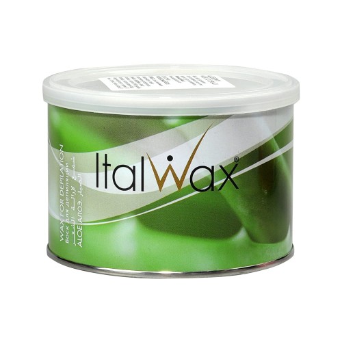 Italwax Natural Aloes Wosk Depilacja w puszce 400ml