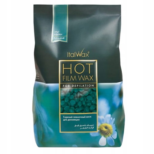 ItalWax Wosk Twardy w Granulkach 500 g - Azulen
