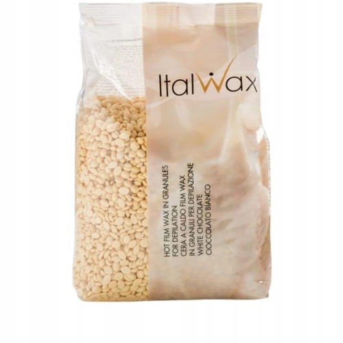 ItalWax Biała Czekolada Wosk Twardy Depilacja 500G