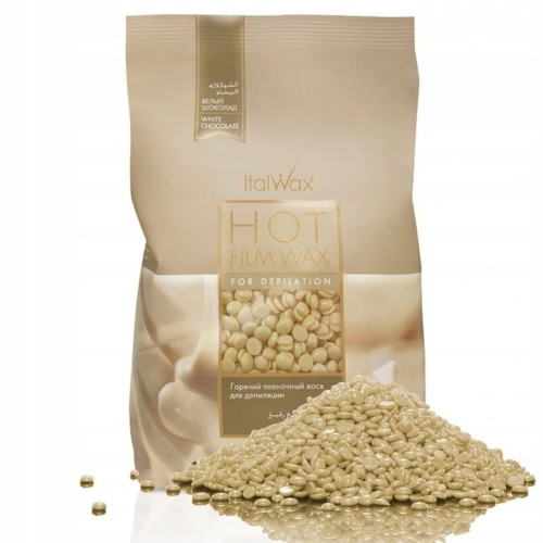 ItalWax Biała Czekolada Wosk Twardy Depilacja 500G