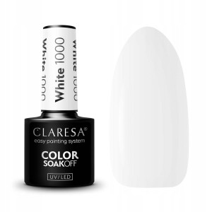 CLARESA LAKIER HYBRYDOWY WHITE 1000 5 g