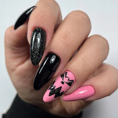 Lakier Hybrydowy Boska Nails No 302 black hell