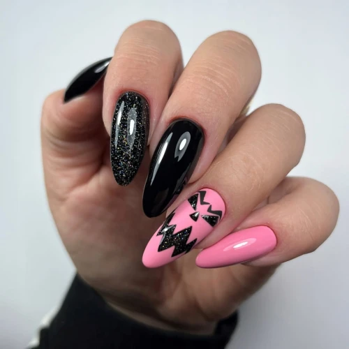 Lakier Hybrydowy Boska Nails No 302 black hell