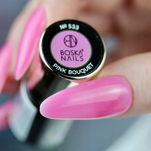 Lakier hybrydowy Pink Bouquet no 533 Boska Nails 6 ml