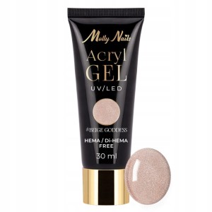 Molly Lac AKRYLOŻEL POLYGEL Budujący Beige Goddess 30ml Molly Nails