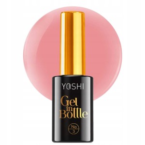 YOSHI ŻEL BUDUJĄCY W BUTELCE GEL IN BOTTLE 03 - 10ML BRUDNY RÓŻ
