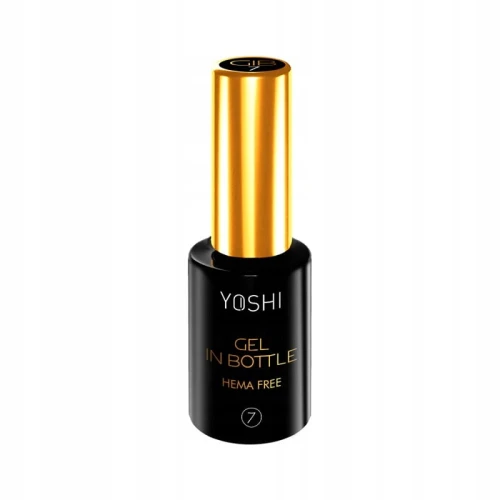 Yoshi Gel In Bottle No.07 Żel budujący do paznokci beżowy 10ml
