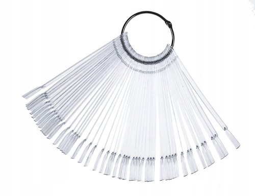 TRANSPARENTNY WZORNIK WACHLARZ NA KOLE 50 TIPSÓW