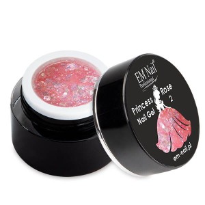 Żel do zdobień EM Nail Princess Blue Nail Gel Nr 2