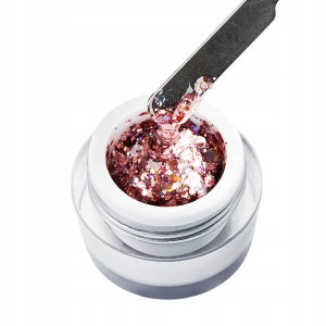 Żel do zdobień EM Nail Paint Premium Glitter Art Gel Tender Glow 5