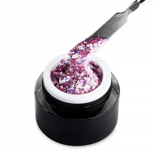 Żel do zdobień EM Nail Paint Premium Glitter Art Gel Luxe 4