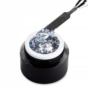 Żel do zdobień EM Nail Paint Premium Glitter Art Gel Lavish 2