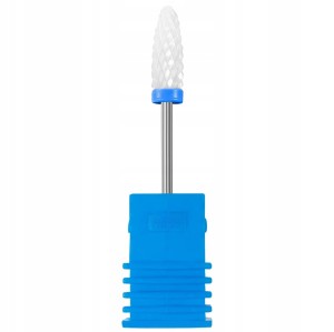Frez Ceramiczny stożek ,tirch cylinder M, średni (niebieski) Clavier