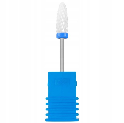 Frez Ceramiczny stożek ,tirch cylinder M, średni (niebieski) Clavier