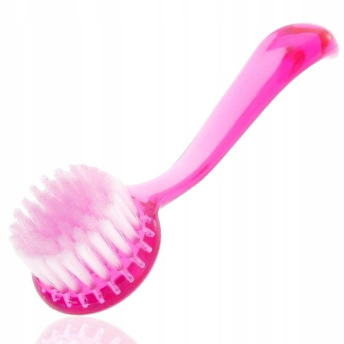 Szczoteczka do paznokci manicure pedicure okrągła