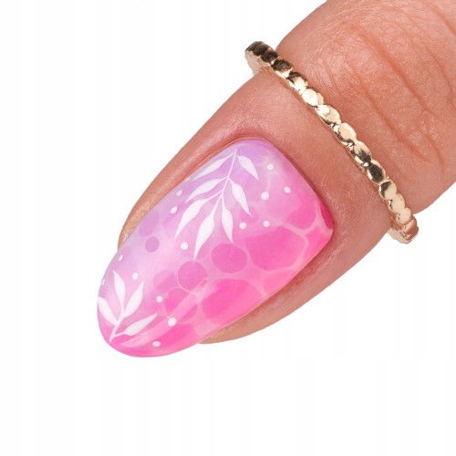 Lakier Hybrydowy AQUA GEL żel do zdobień na mokro efekt blooming MollyLac