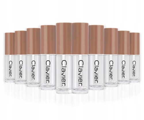 Pojemnik na błyszczyk Clavier 1,2 ml z aplikatorem 10 sztuk