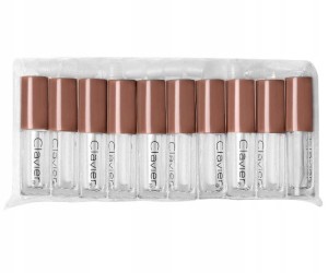 Pojemnik na błyszczyk Clavier 1,2 ml z aplikatorem 10 sztuk