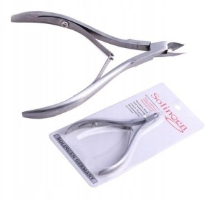 Cążki do skórek Solingen srebrne