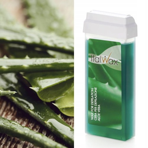 ITALWAX wosk do depilacji w rolce 100ml ALOESOWY