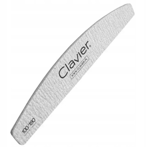 CLAVIER pilnik łódka do paznokci zestaw 10 sztuk 100/180