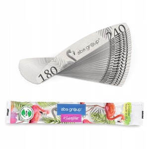 25 sztuk Bezpieczny Pakiet Pilnik Do Paznokci Półksiężyc 180/240 Standard