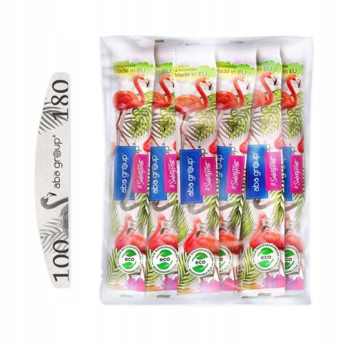 25 sztuk Bezpieczny Pakiet Pilnik Do Paznokci Półksiężyc 100/180 Standard