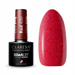CLARESA LAKIER HYBRYDOWY RED 430 5 g