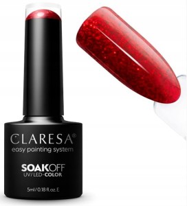 CLARESA LAKIER HYBRYDOWY RED 430 5 g