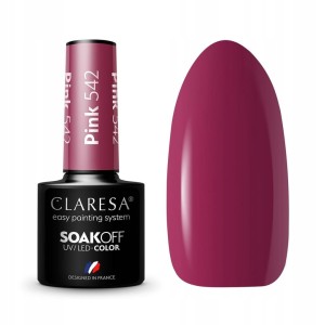 CLARESA LAKIER HYBRYDOWY PINK 542 5 g