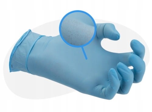 Rękawiczki jednorazowe nitrylowe MedaSEPT r. ROZMIAR S 100 szt. prefer blue