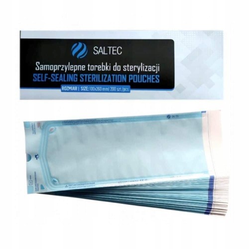 TOREBKI DO STERYLIZACJI 100x260 mm - op. 200 szt.