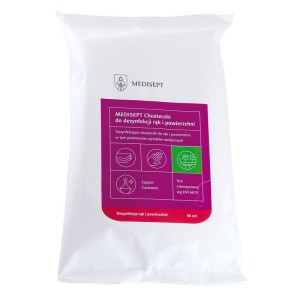 Preparat do dezynfekcji Medisept chusteczki 50 sztuk