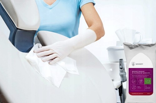 Preparat do dezynfekcji Medisept chusteczki 50 sztuk