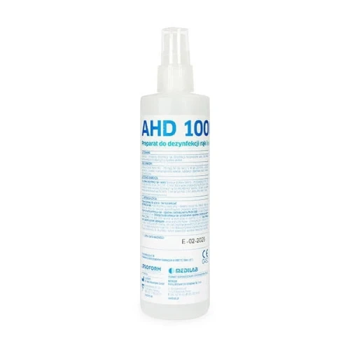 Medilab AHD1000 Płyn do dezynfekcji rąk i skóry z atomizerem Spray 250 ml