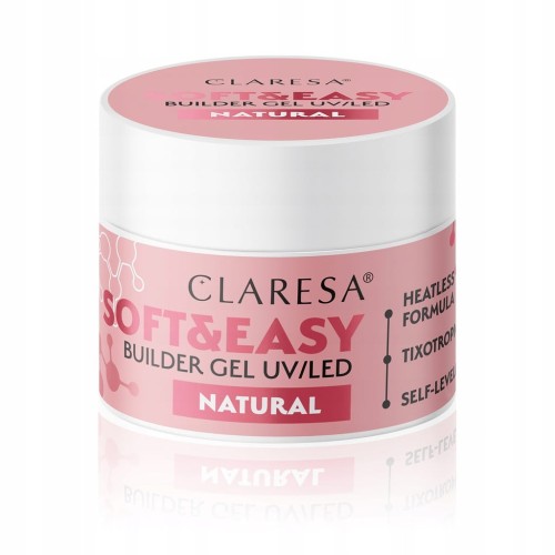 Claresa Soft & Easy natural 45 g żel budujący