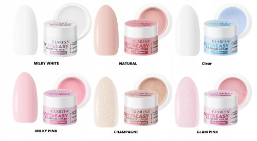 Claresa Soft & Easy natural 45 g żel budujący