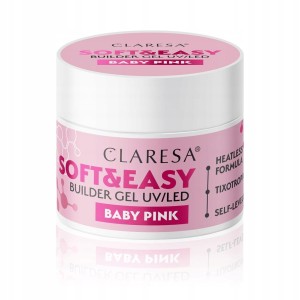 CLARESA SOFT&EASY BUILDER GEL BABY PINK 45G