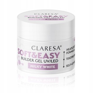 Claresa Soft&Easy Milky White 45 g żel budujący