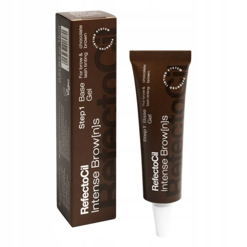RefectoCil Intense Brow[n]s Base Gel Chocolate Brown 15ml farba do brwi