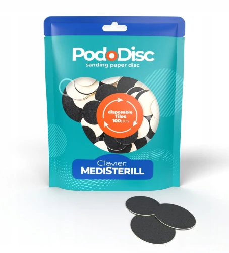 Nakładki wymienne ścierne do pododisc 20mm #180