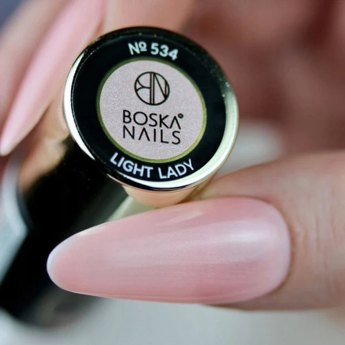 Lakier hybrydowy no 534 Light Lady Boska Nails 6 ml