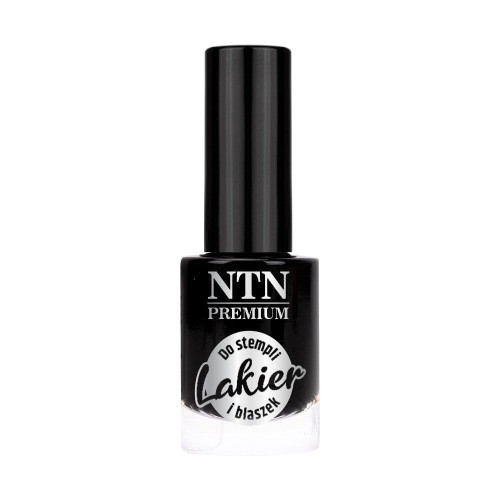 Lakier do stempli i blaszek NTN Premium CZARNY 7ml Nr 99