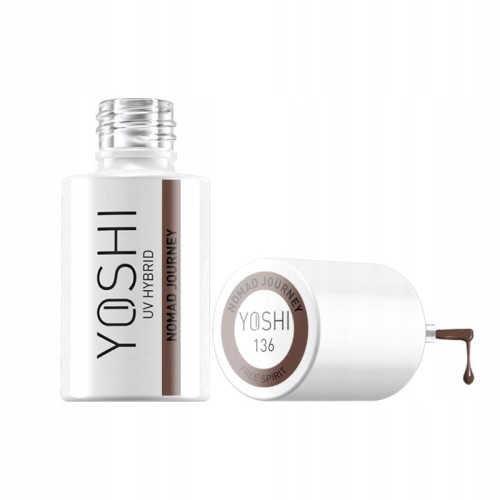 Lakier hybrydowy 136 Yoshi Nomad Journey 6 ml