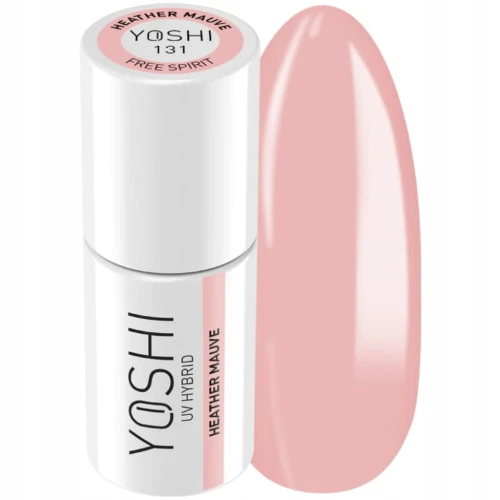 Lakier hybrydowy 131 Yoshi Heather Mauve 6 ml