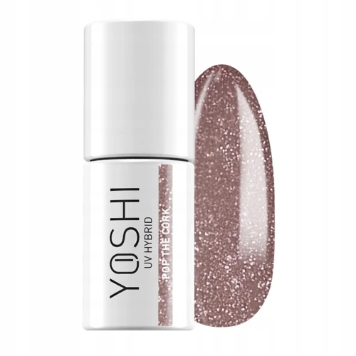 Yoshi Lakier Hybrydowy Do Paznokci Sip Sip Hooray 6ml 141 Pop The Cork